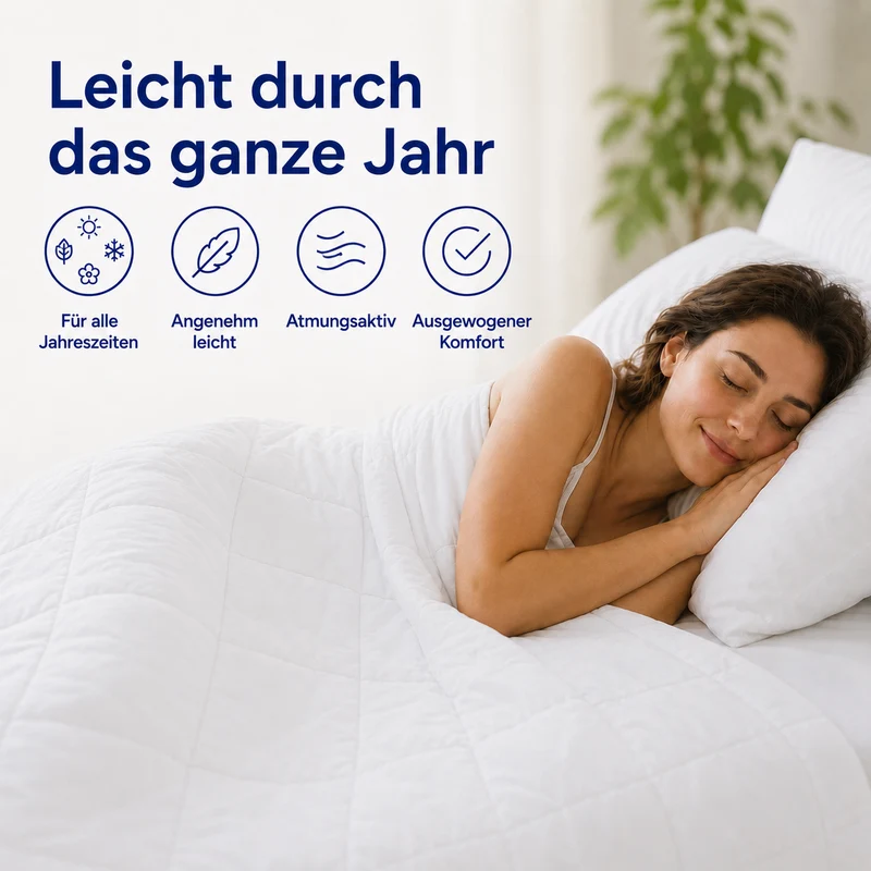 Ganzjahresbettdecke