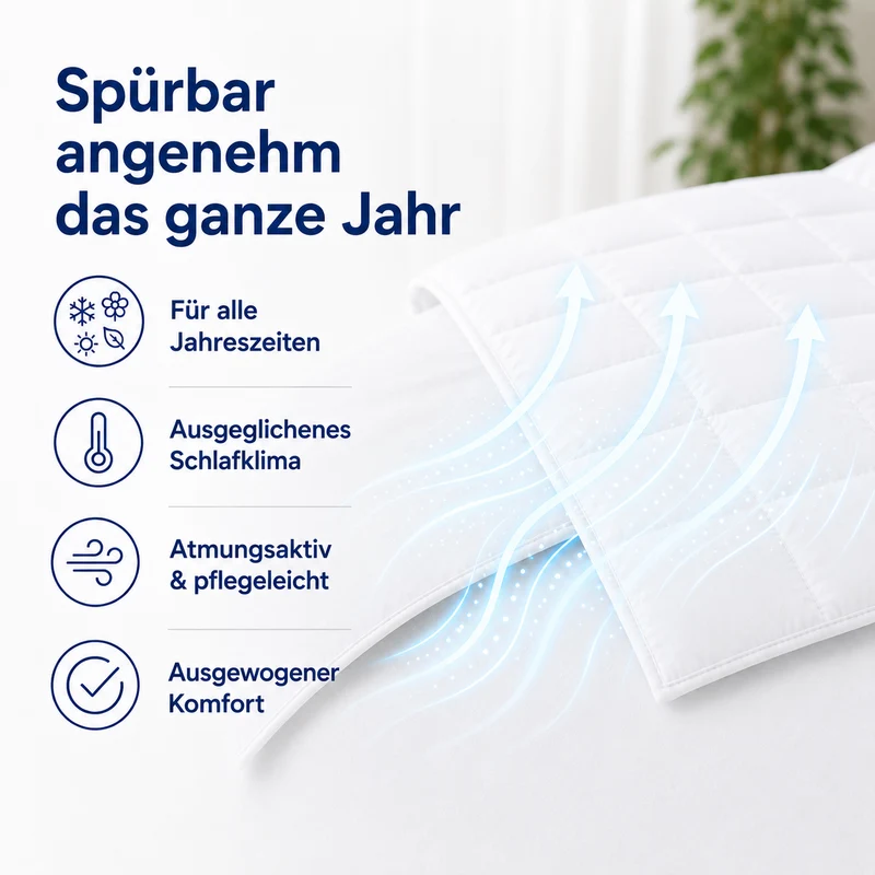 Ganzjahresbettdecke