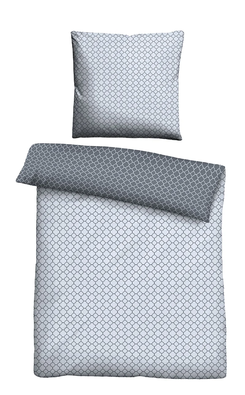 biberna Mako-Satin Bettwäsche Grafik Mix & Match (0636045)