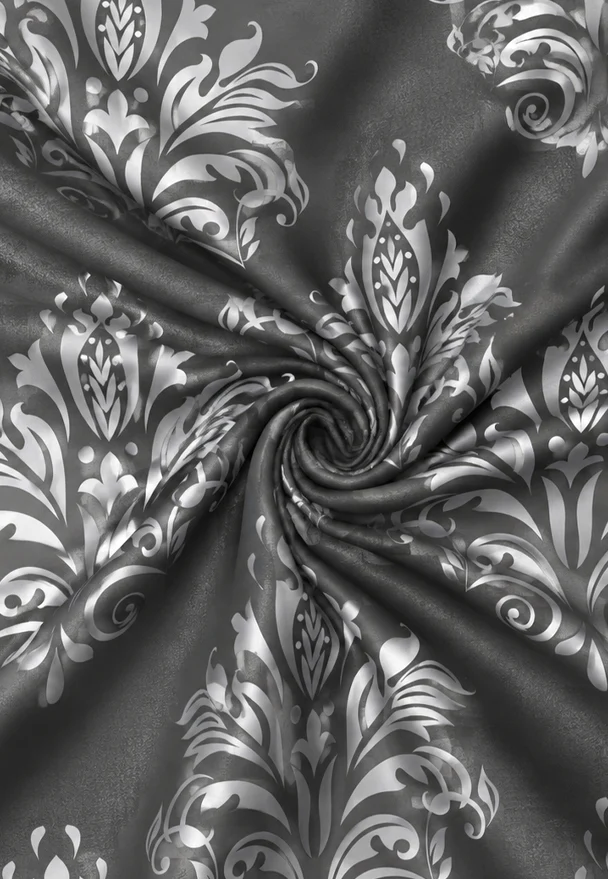 Castell Polycotton Biber Ornament – Titanium (0350368)