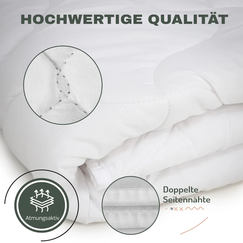 Livessa Bettdecke 155x220 Set mit Kissen