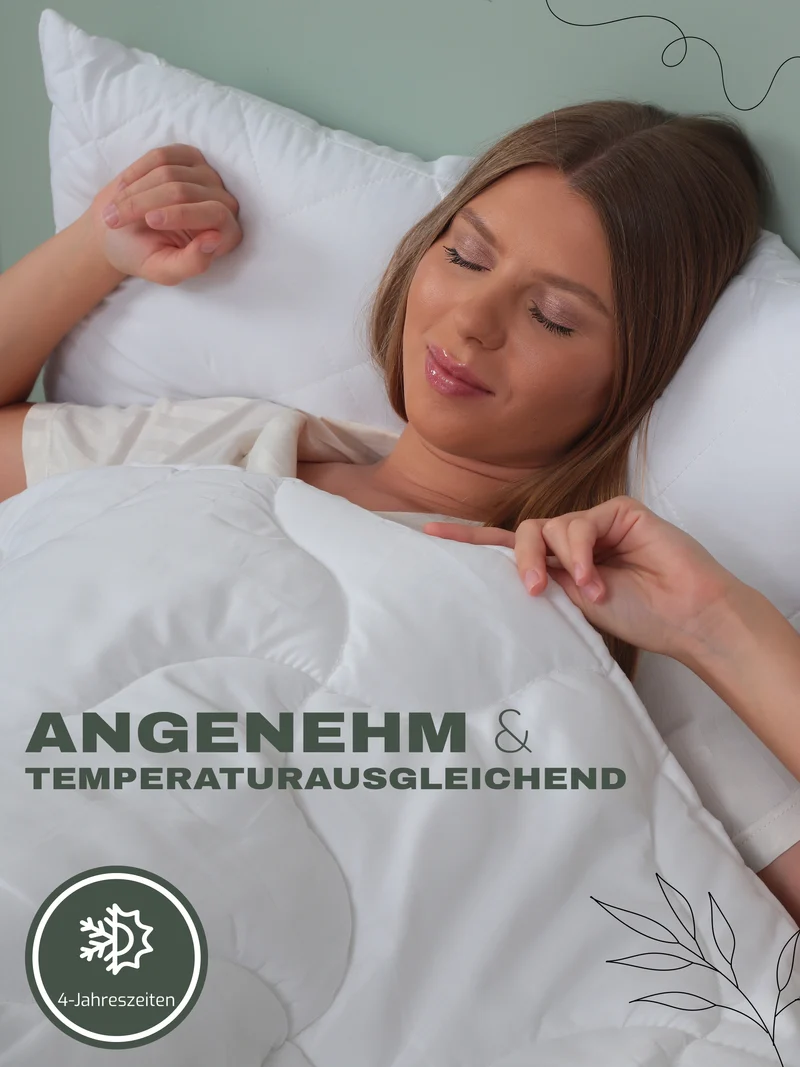 Livessa Bettdecke 155x220 Set mit Kissen