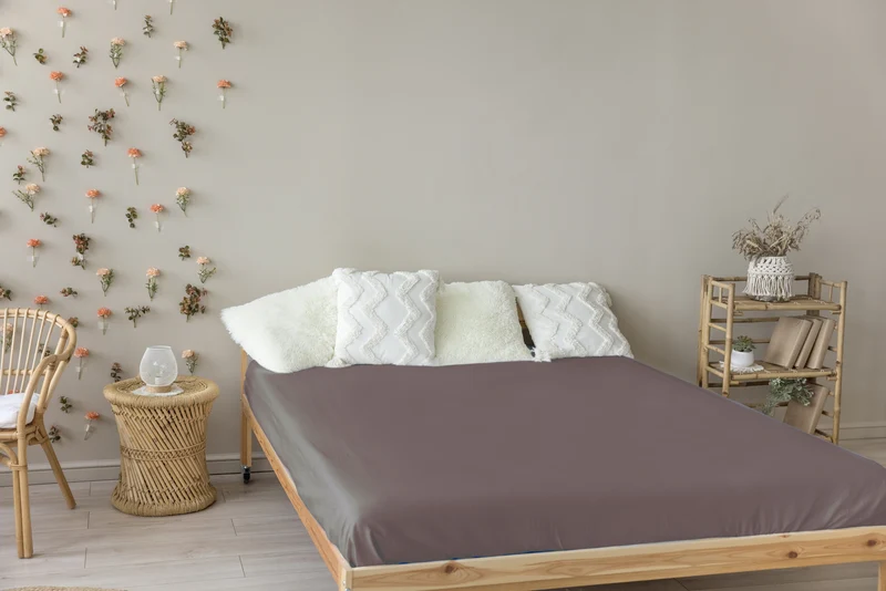 Livessa Taupe Spannbettlaken