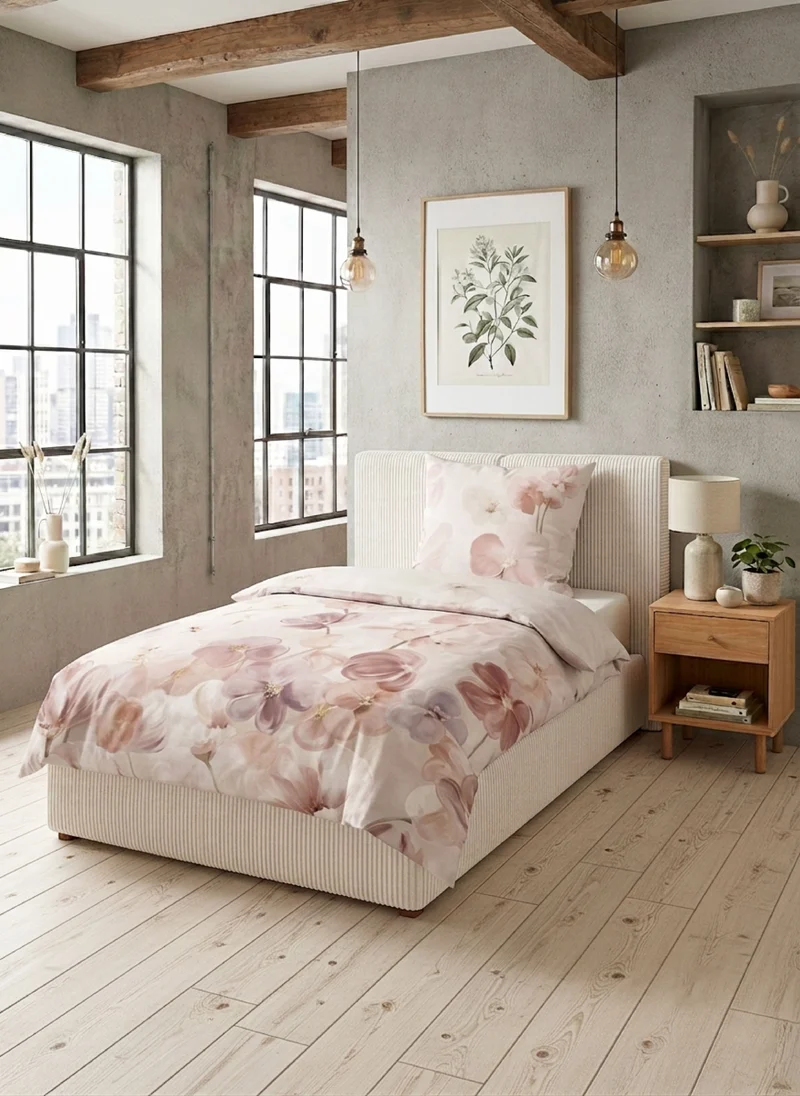 biberna Tencel Bettwäsche Blüten – Rose (0477263)