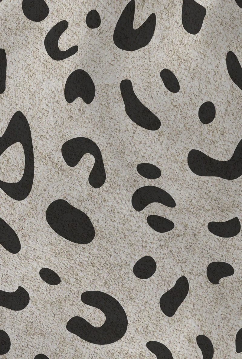 biberna Melange-Flanell Bettwäsche Animal Print – Kitt (0847266)