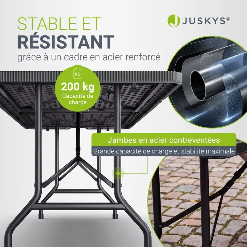 Klappbarer Gartentisch Easyfold