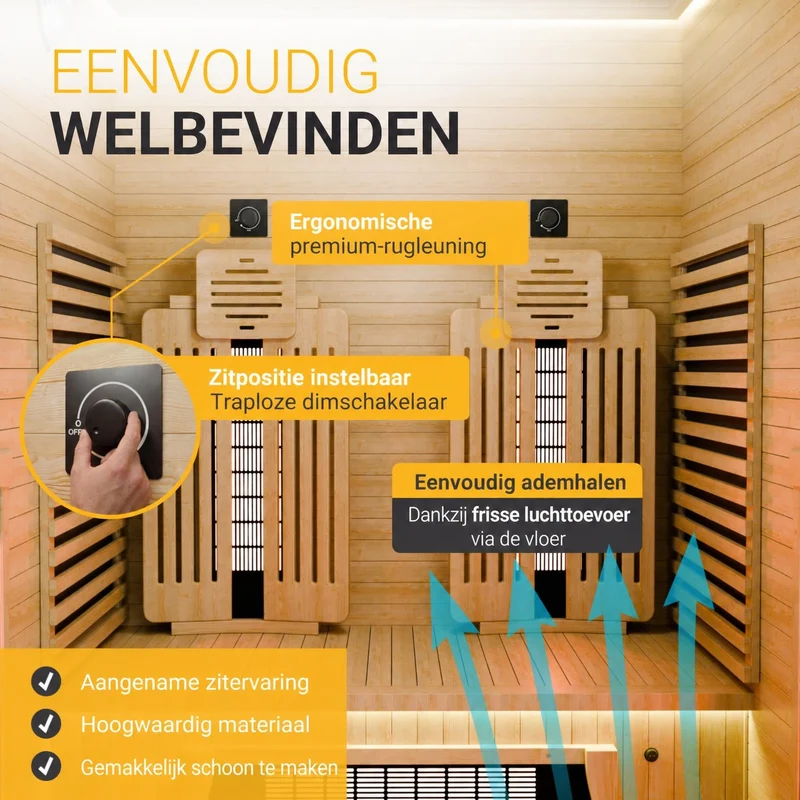 Infrarotkabine Aarhus 140