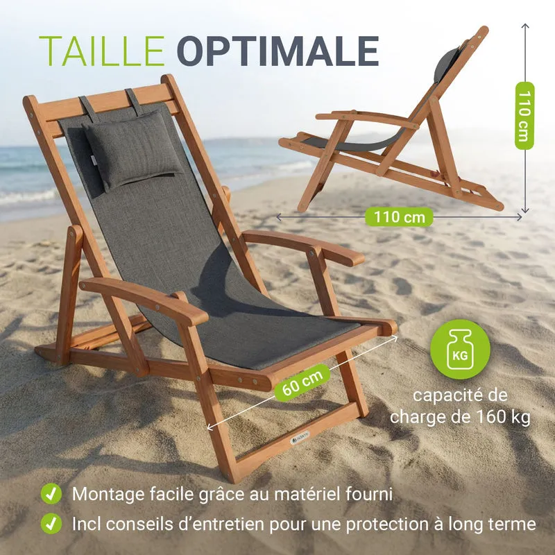 Sonnenliege klappbar Tavira