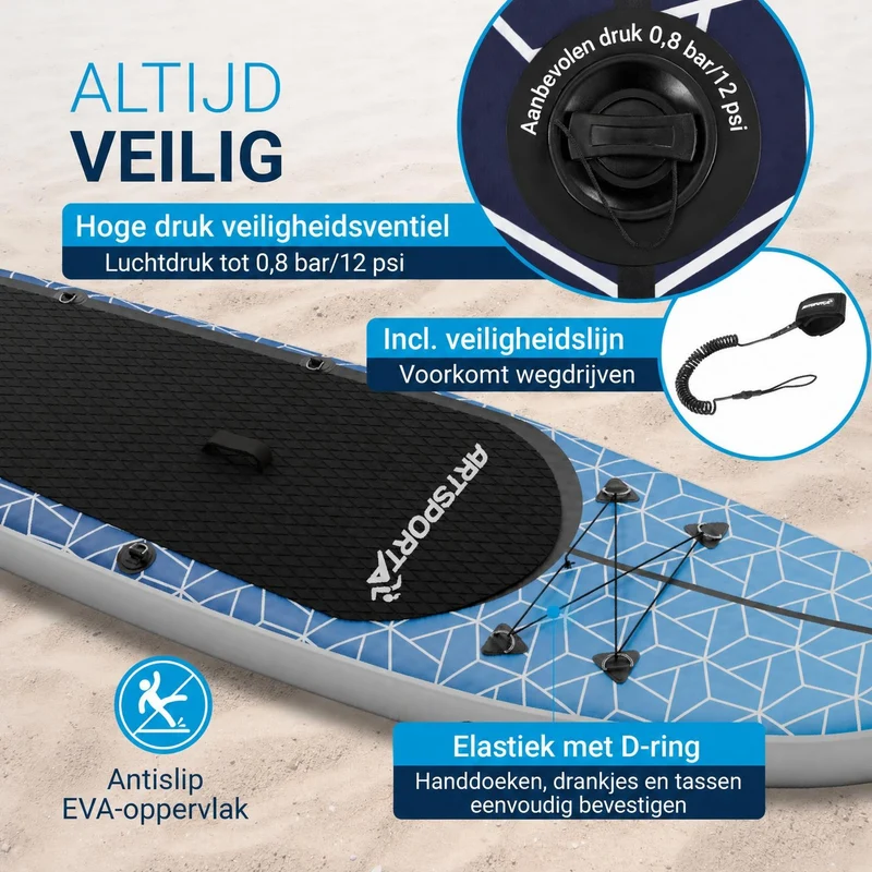 Stand Up Paddling Board mit Kajaksitz