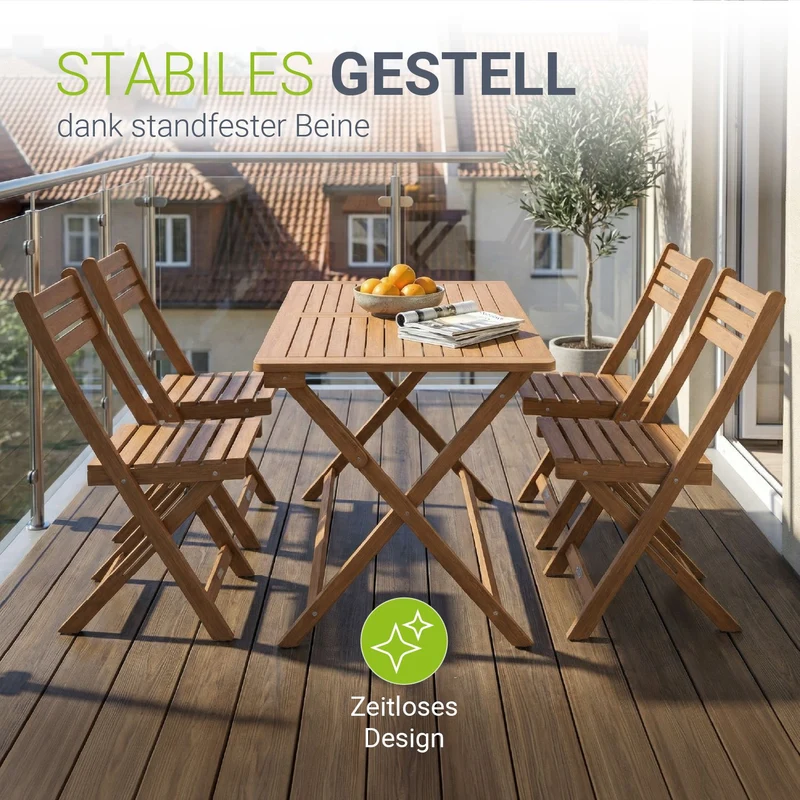 Gartenmöbel-Set Rimini aus Akazienholz