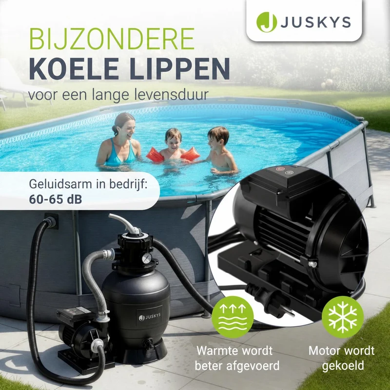 Sandfilteranlage für Pools bis 47m³