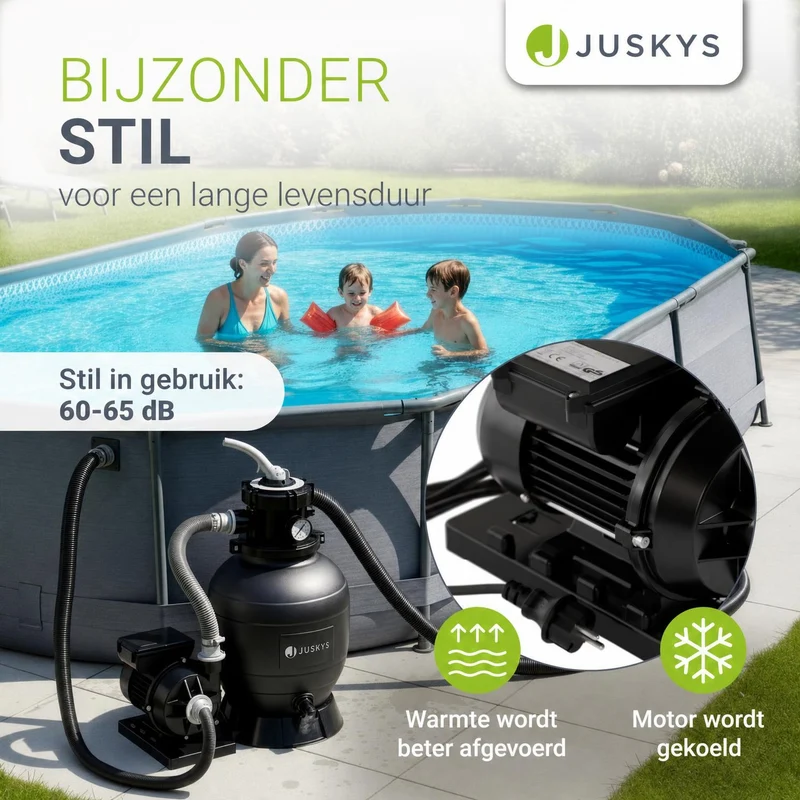 Sandfilteranlage für Pools bis 47m³