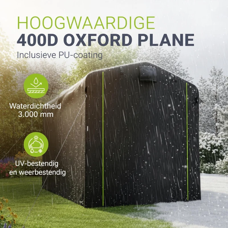 Gerätezelt für wetterfesten Schutz
