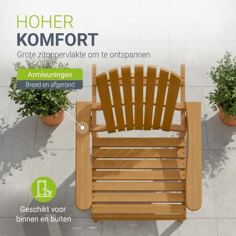 Gartenliegestuhl klappbar Korfu