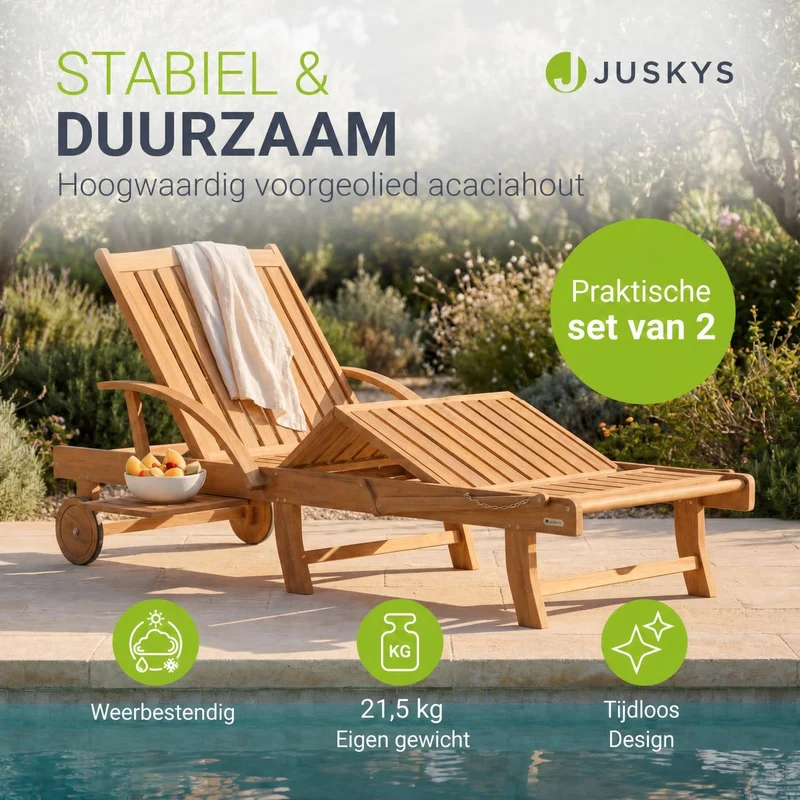 Gartenliege klappbar SunScape