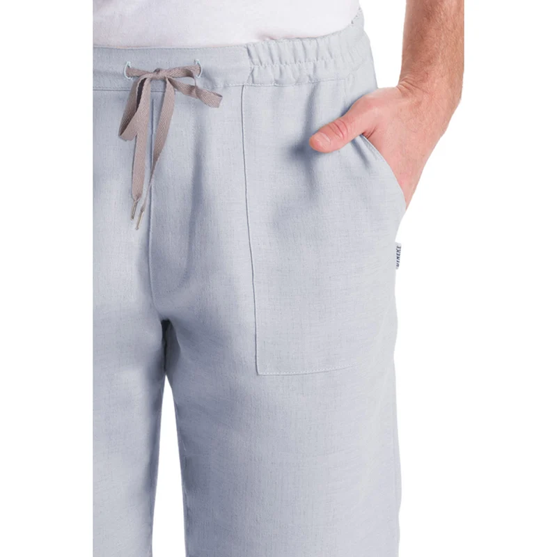 Bermuda Unisex Celeste con Cordón