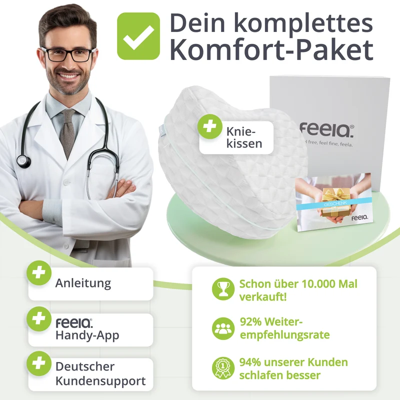 Ergonomisches Kniekissen