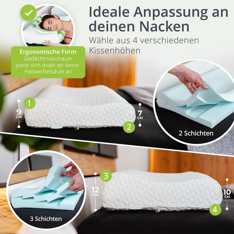 Orthopädisches Kopfkissen