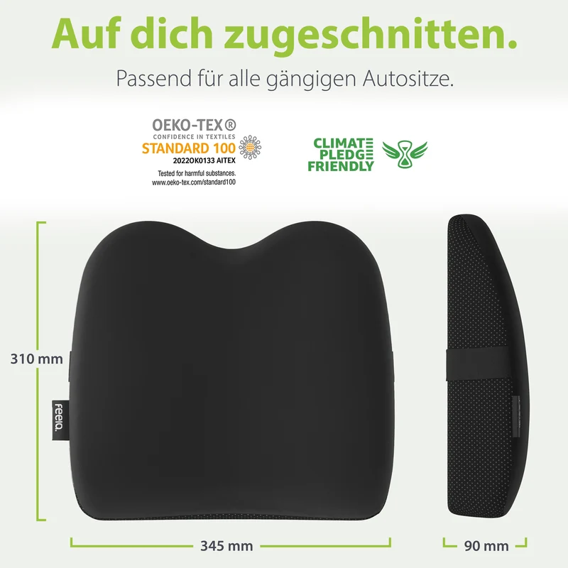 Ergonomisches Büro- & Auto-Rückenkissen