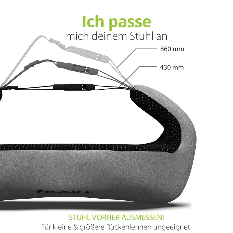 Ergonomisches Rückenkissen