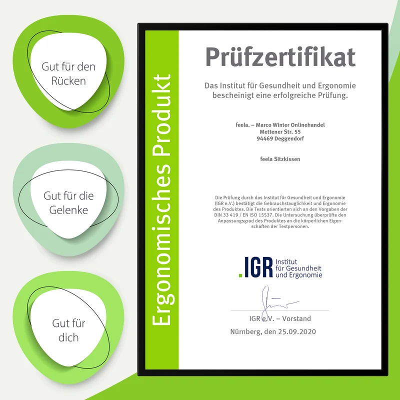 Orthopädisches Sitzkissen
