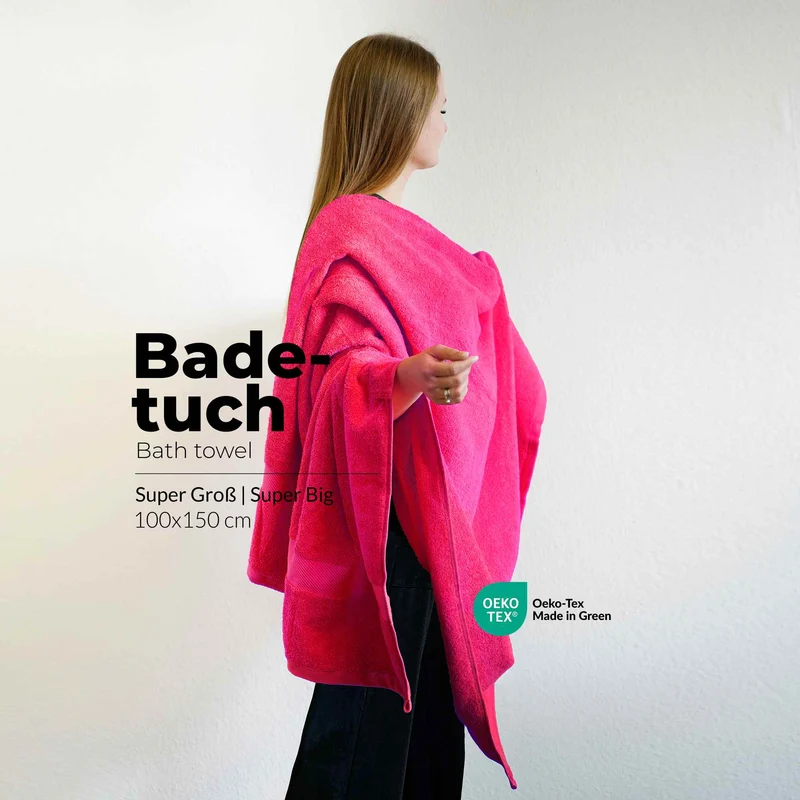VBD-17 etérea Carli Handtuch Kollektion Duschtuch Badetuch Badvorleger - 100% Baumwolle