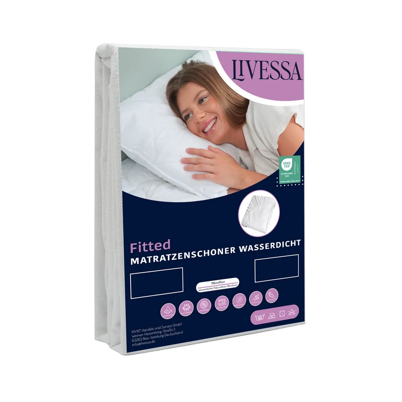 Livessa Fitted-Rundumgummi Matratzenschoner