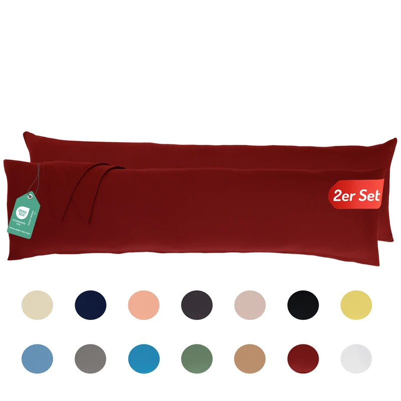 Livessa Kirschrot Kissenbezug (2er Set)