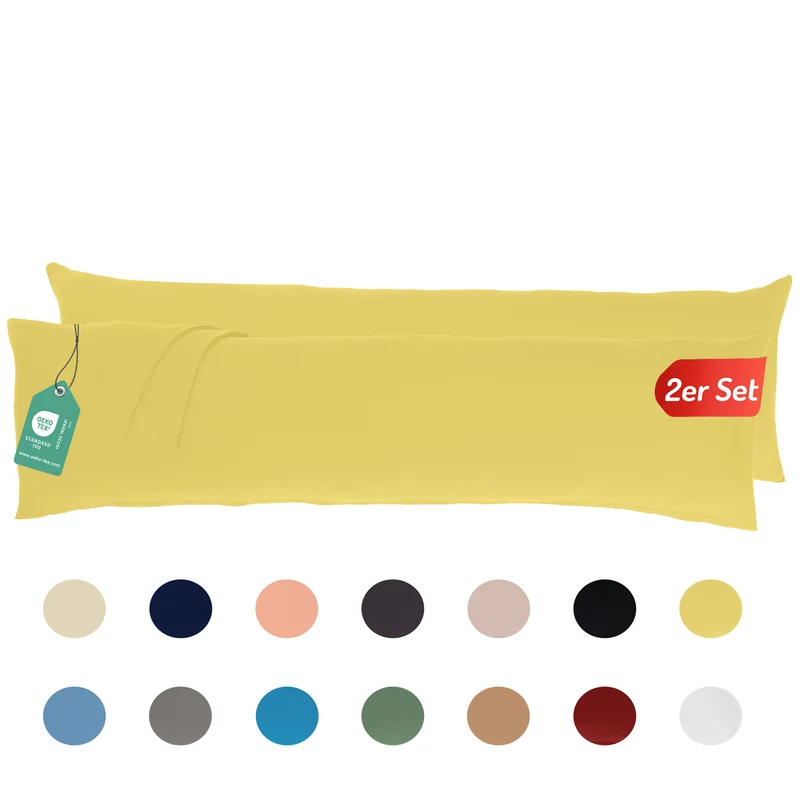 Livessa Gelb Kissenbezug (2er Set)