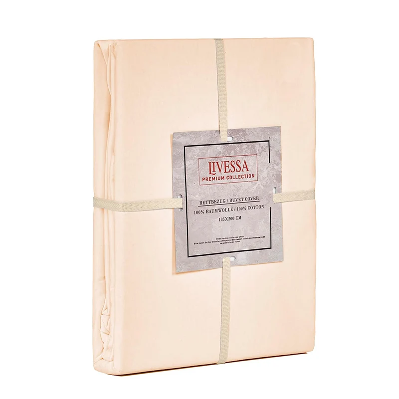 Livessa Beige Bettbezug