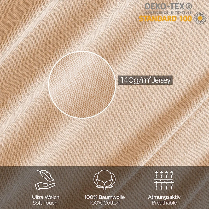 Livessa Beige Bettbezug