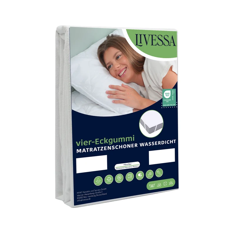 Livessa vier-Eckgummi Matratzenschoner