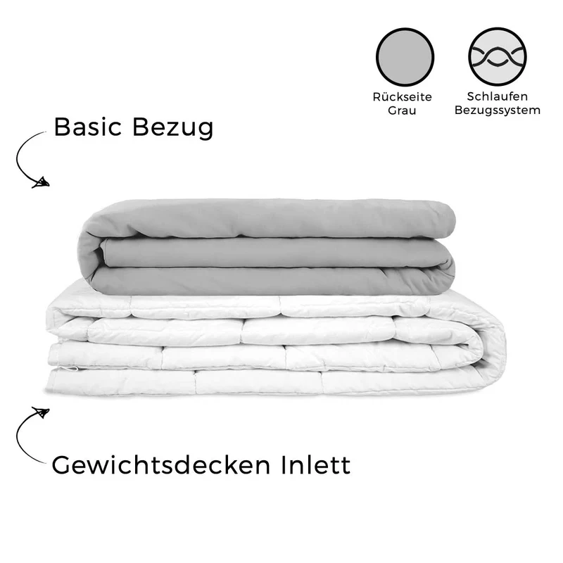 Box: Für Ihn - STANDARD Therapiedecke, Gewichtsmantel und Gesundheitskissen