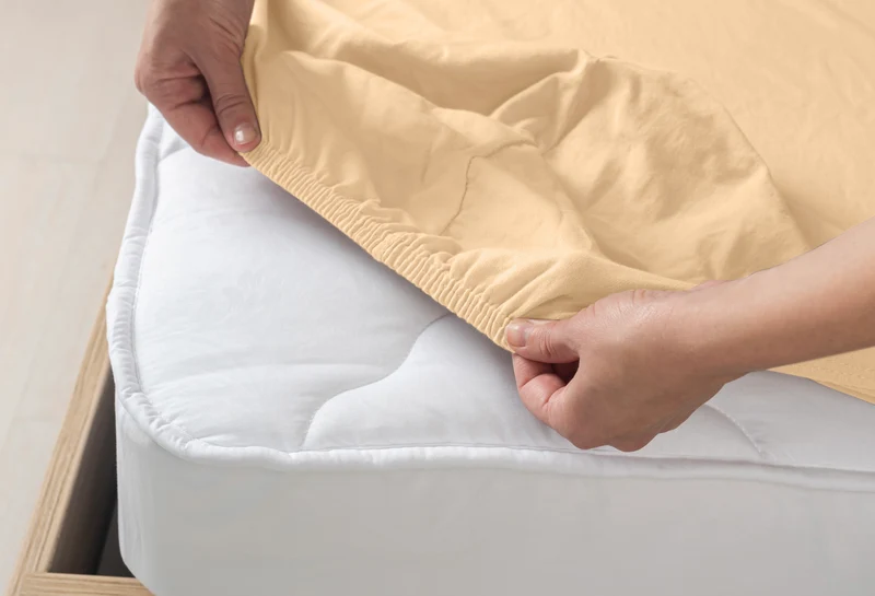 Livessa Beige Spannbettlaken