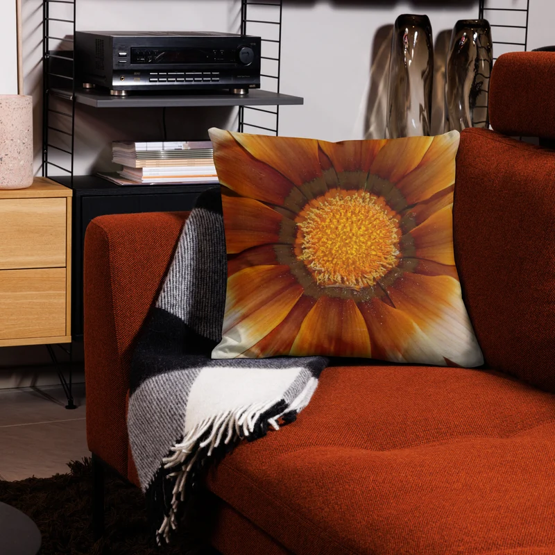 Premium Sofa Kissen Bezaubernde Blume