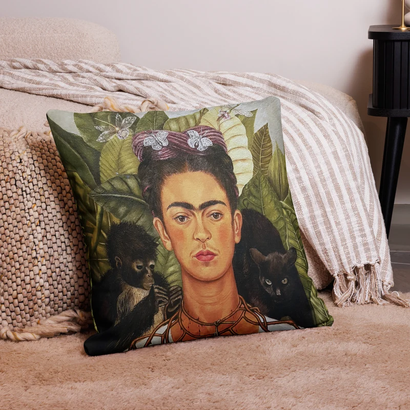 Premium Sofa Kissen Frida Kahlo