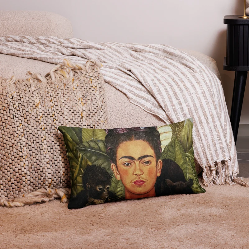 Premium Sofa Kissen Frida Kahlo