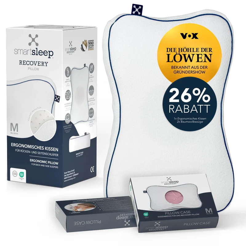 Recovery Pillow Bundle + 2 Bezüge