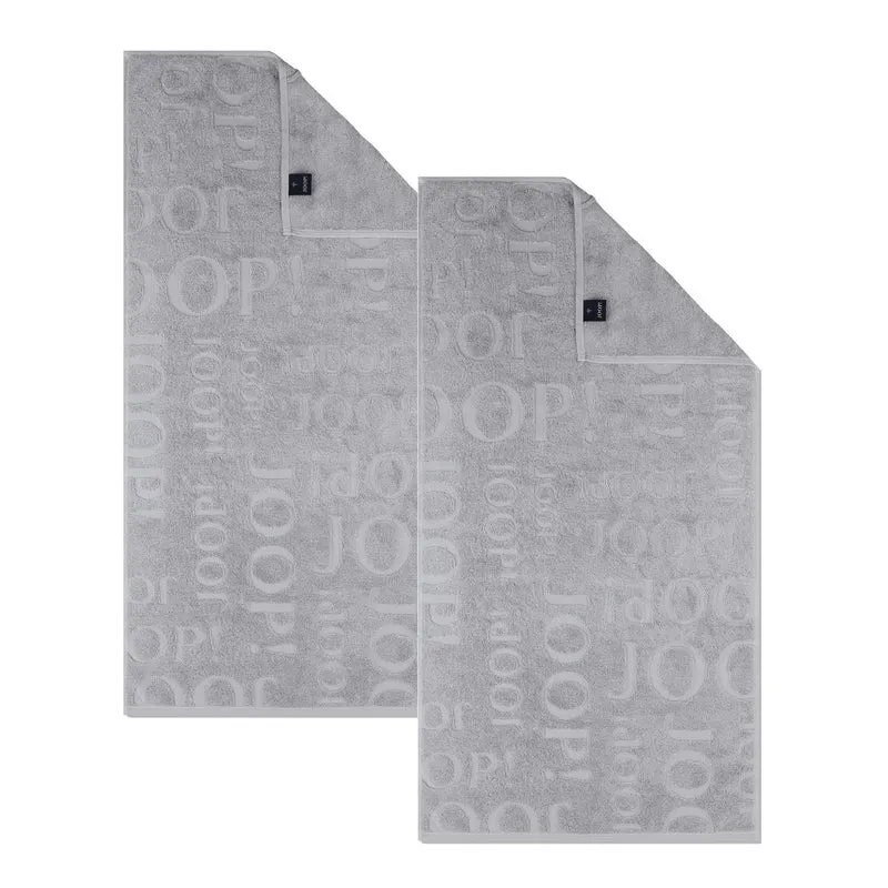 2er Handtuch-Set 50 x 100 cm Selection Grau