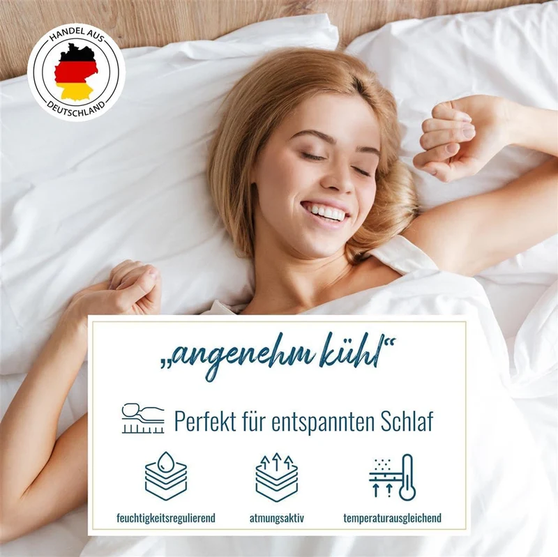 Sommerbettdecke 200 x 200 cm 100% Lyocell