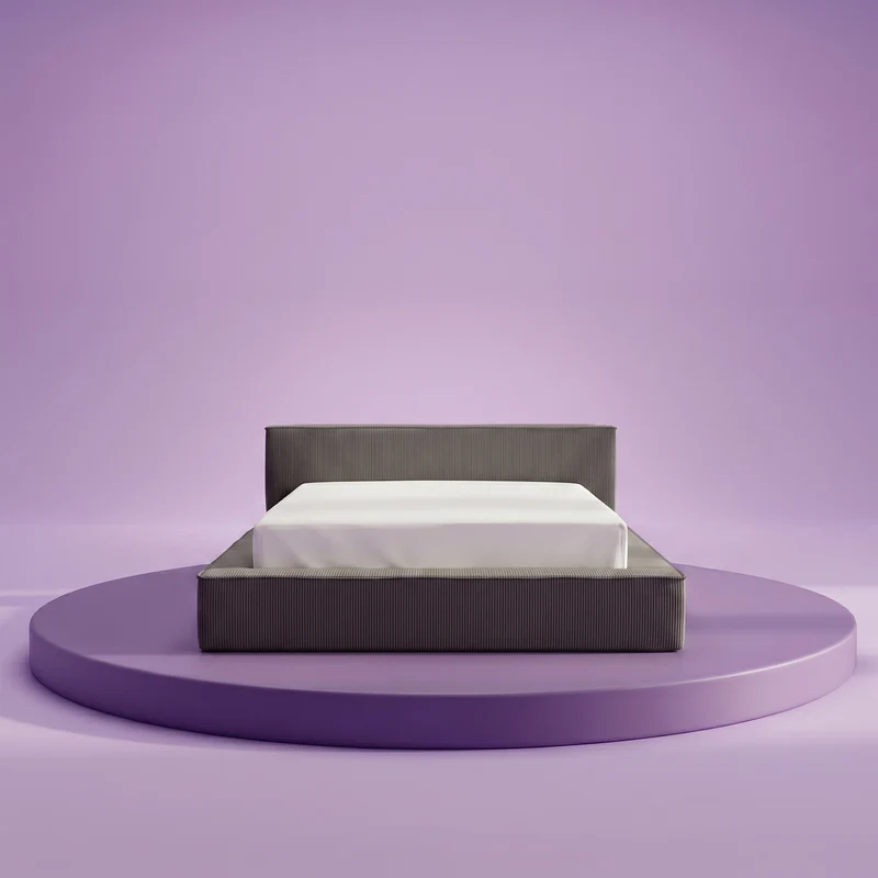 HappyBed Amour Cosy | Rib | Antra | Bed