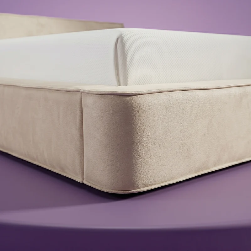 HappyBed Amour Tranquility | Velvet | Creme | Bed