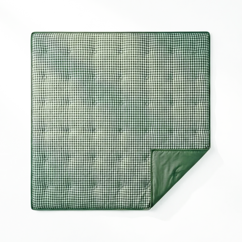 Wasbaar All Season Dekbed | Seersucker | Green Moss