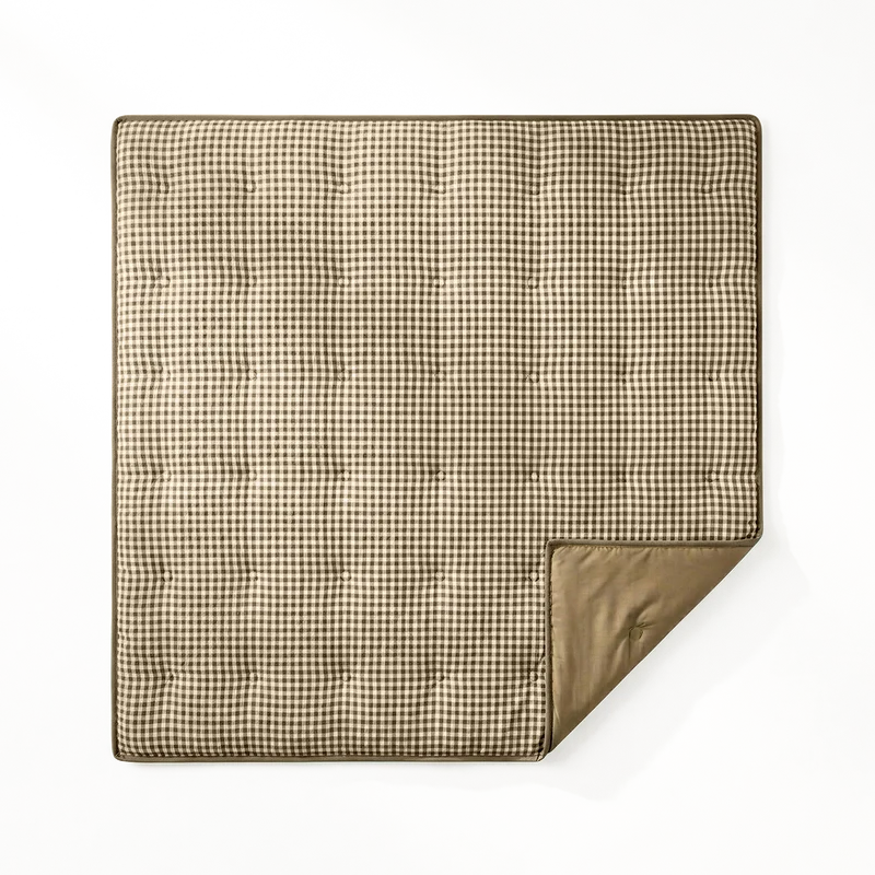 Wasbaar All Season Dekbed | Seersucker | Mocha