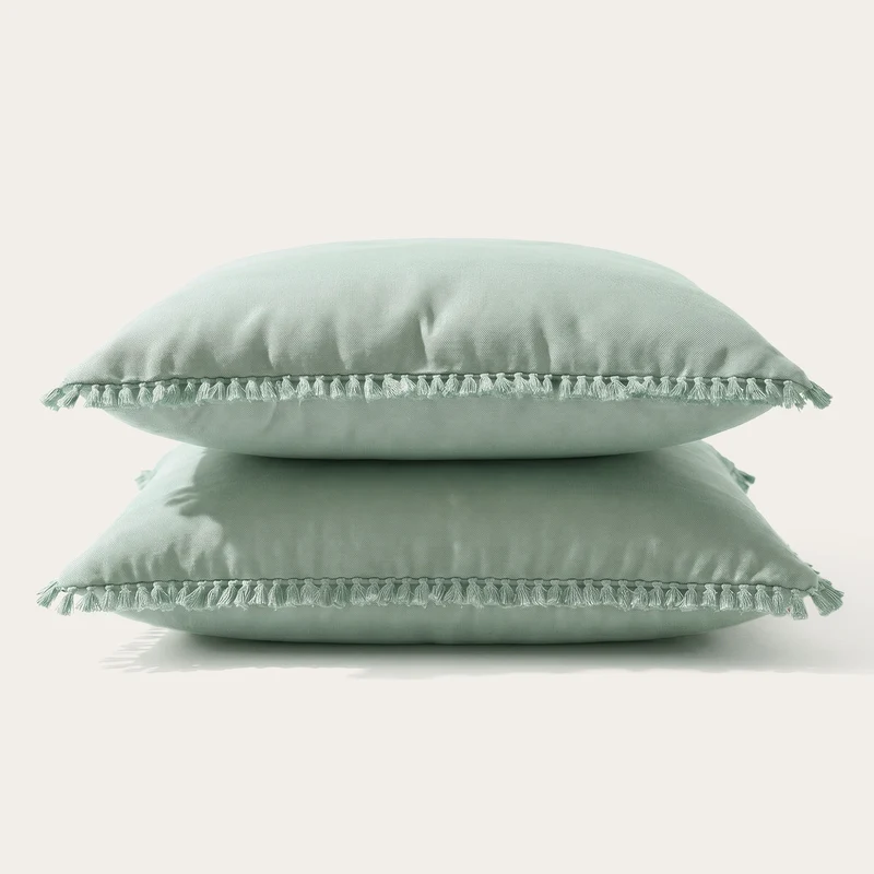 Kussenslopen | Ibiza | Mint Green | Set van 2