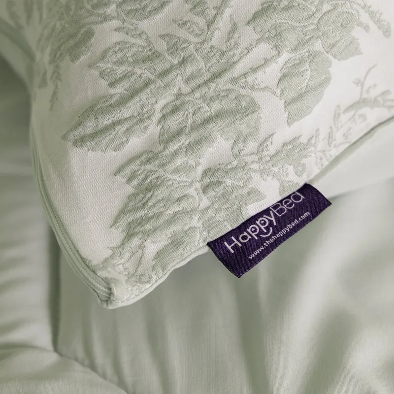 Kussenslopen | Jacquard | Mint | Set van 2