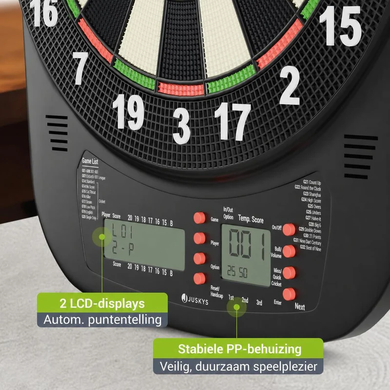 Elektronische Dartscheibe