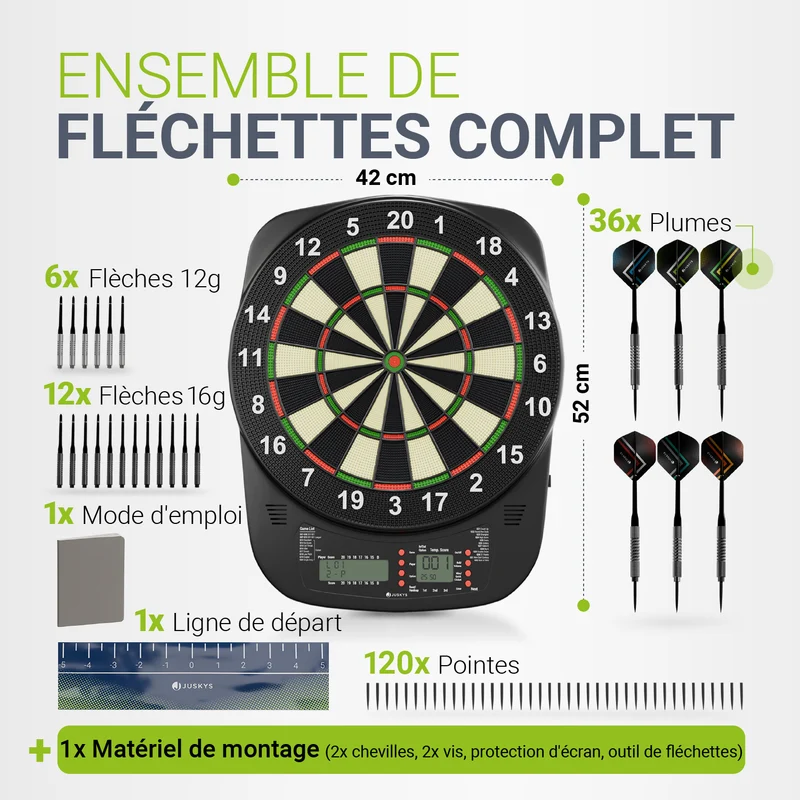 Elektronische Dartscheibe