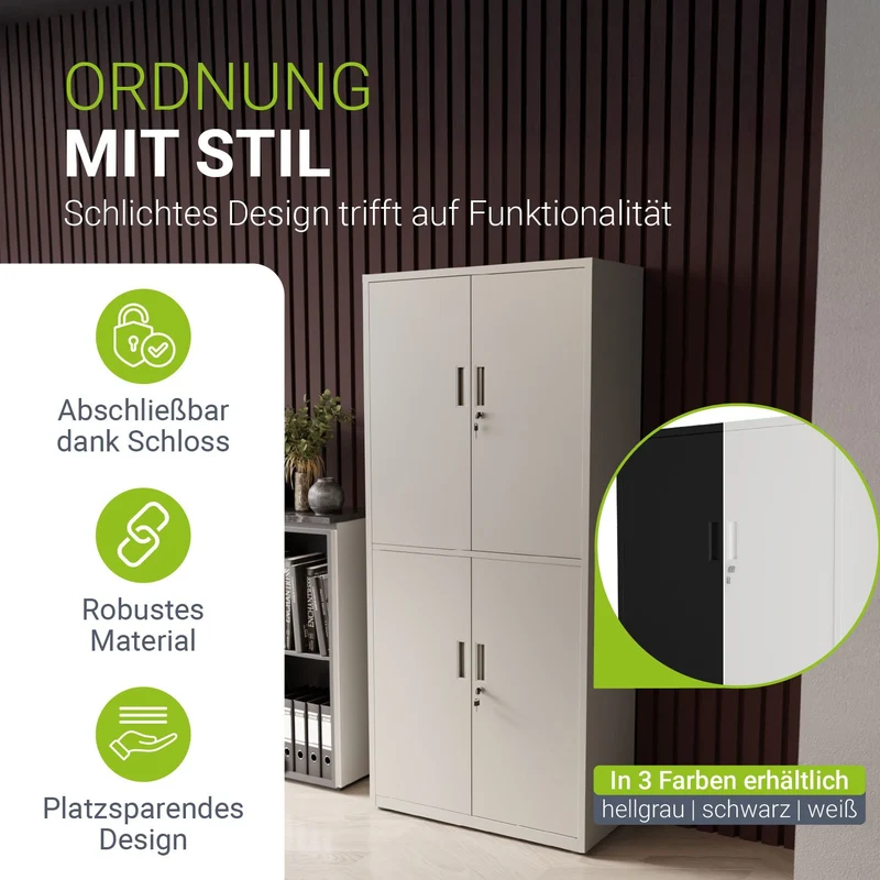 Aktenschrank aus Metall