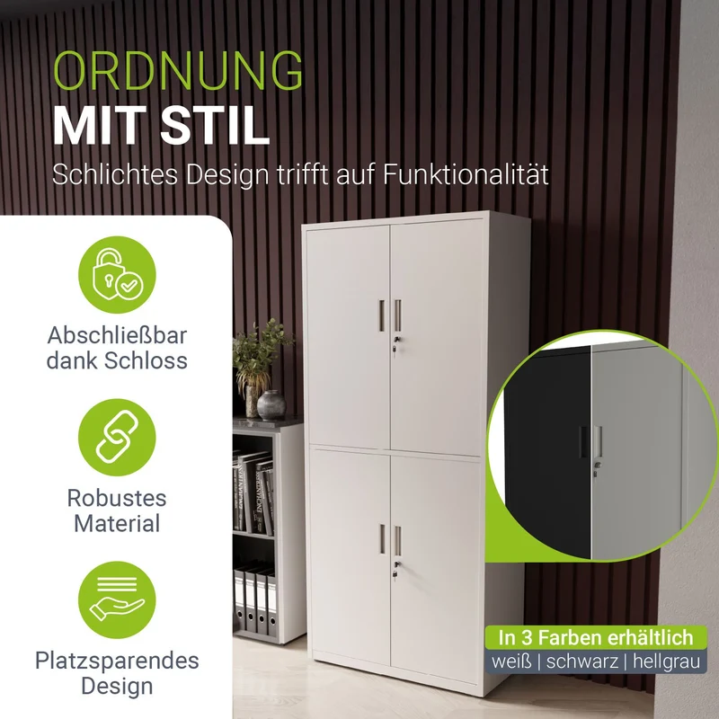 Aktenschrank aus Metall